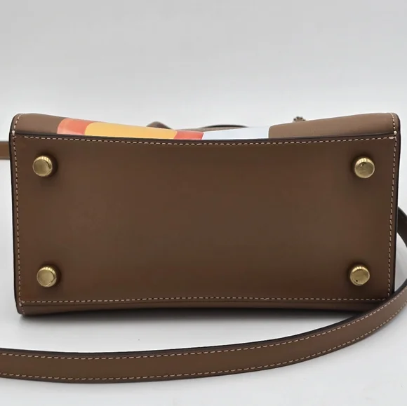 🔥SALE🔥💥NWT💥 Coach x Tom Wesselmann Floral Tote Leather Bag  💫DEFECT💫 - Picture 4 of 16